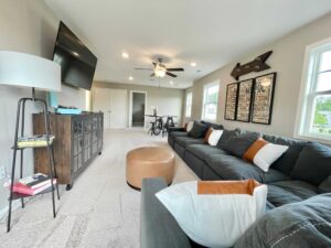 Photo of the upstairs loft at the Osprey model in The Reserve at Camden Lakes by The Boyd Companies